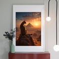 thumbnail image 2 of Diamond Art Kit for Adults, Cheetah Sunset Pyramids View Diamond Painting for Adults Beginners, 5D DIY Diamond Art Painting Kits, Colorful Diamond Painting Craft for Home Decor 12x16, 2 of 7