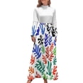 thumbnail image 2 of Vestido largo con estampado floral Matisse n.º 1, vestidos de verano para mujer 2024, vestidos largos para mujer, vestidos elegantes, 2 of 5