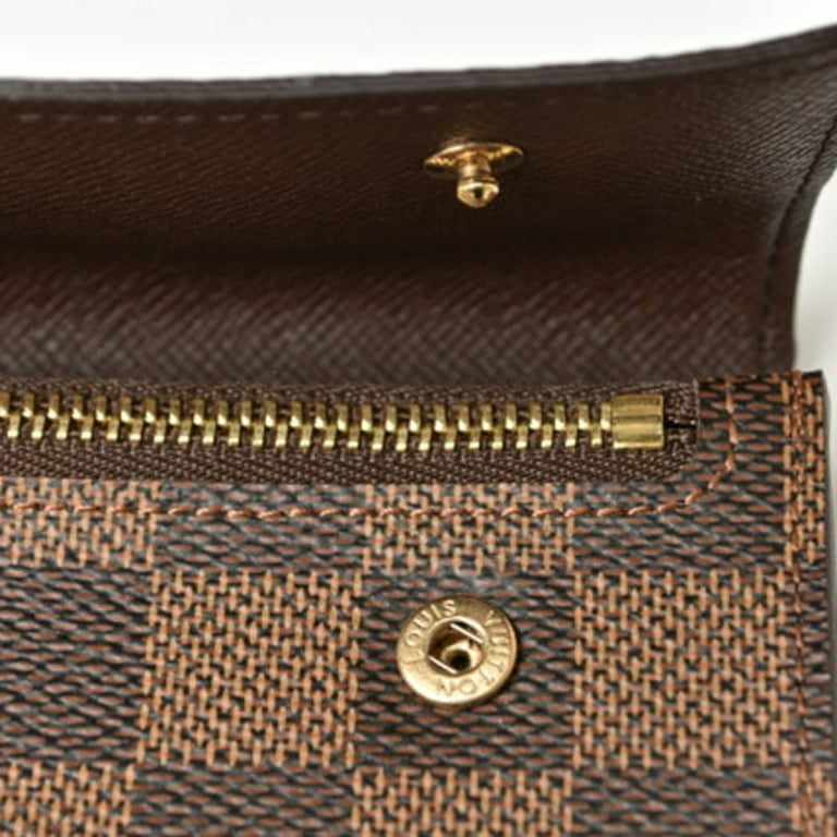 Louis Vuitton, Bags, Louis Vuitton Damier Long Wallet With Louis Vuitton  Chain