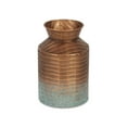 thumbnail image 3 of Kyani Copper and Rustic Teal Milk Jug Vase Decor - Small, 3 of 3