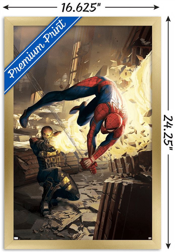 Marvel Comics - Shocker - Amazing Spider-Man #5 Wall Poster, 14.725" x 22.375", Framed