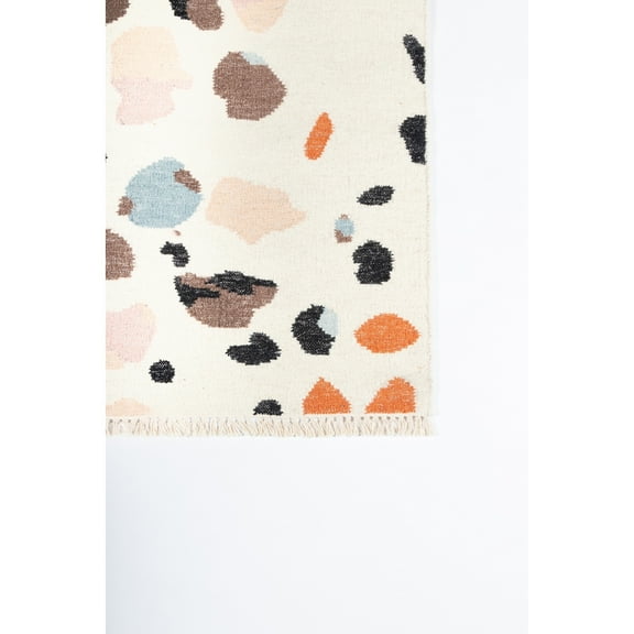 Momeni Jem Terri Abstract Contemporary Area Rugs, Off-White