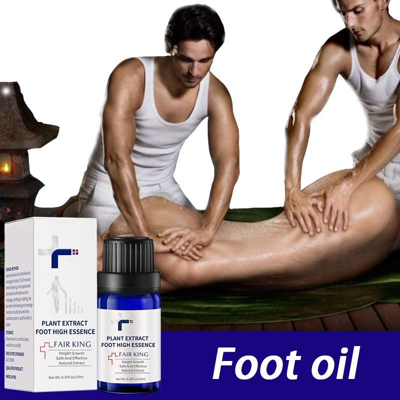Fair King Plant-Based Foot Health Essential Oil Herbal Height Increasing Essential Oil Body Grow Promot Bone Growth