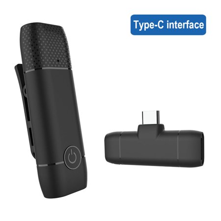 Mini Wireless Lavalier Microphone For  Android Audio Video Recording Mic