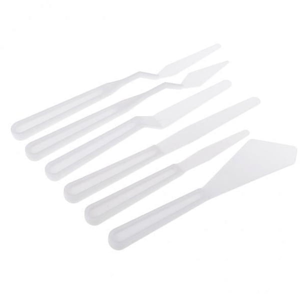 Juego completo de pinceles y espátulas para pintura artística en acrílico y óleo 4 piezas Soledad