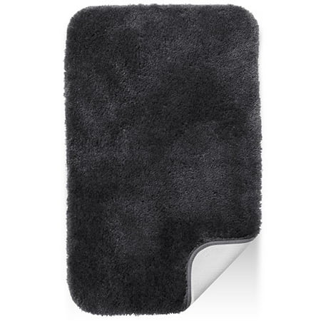 Canopy Essential Soft Bath Rug, Grey Pewter