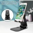 thumbnail image 2 of Cell Phone Holder Desktop Mount Non-slip Mobile Phone Stand for Phone Pad Aluminum Desktop Solid Portable Uniersal Desk Stand, 2 of 9