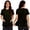 Army Green_002, variant on Women Post Surgery Shirts Comfort Adaptive Medical Short Sleeve Crew-Neck T-Shirts Open Back Wear Sofy Solid Color Recovery Outfits with Pockets Dark Gray M