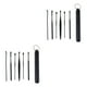 thumbnail image 2 of Jumpingount 6 pcs / set Earpick Herramienta de eliminación de cera de oído de acero inoxidable Portable Ear Pick Type2 NO2, 2 of 6