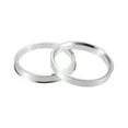 thumbnail image 6 of Unique Bargains 2pcs 74.1mm to 65.1mm Aluminium Alloy Car Hub Centric Rings Wheel Bore Center Spacer Silver Tone, 6 of 6