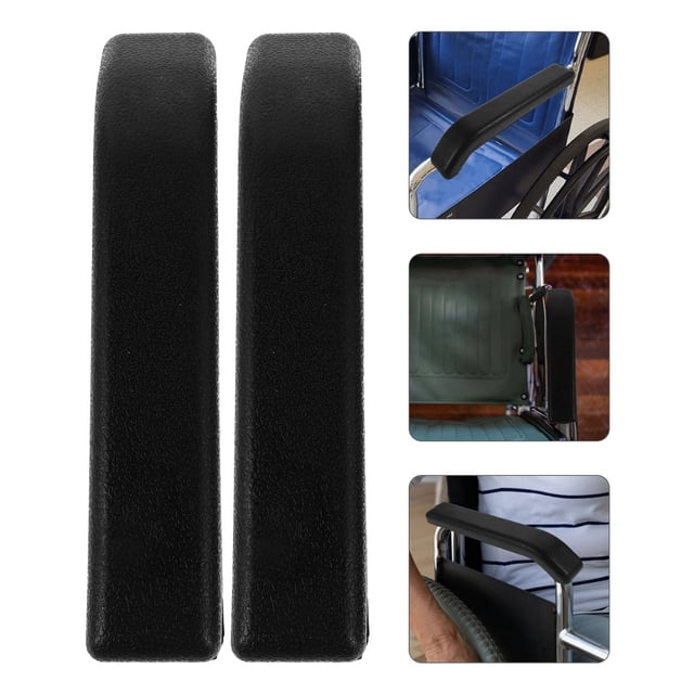 unbranded 2Ud Repuestos Para Apoyabrazos De Sillas De En Negro Compatibles Con Scooters Y Sillas Eléctricas