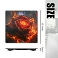 thumbnail image 2 of Bathroom Scale, Highly Accurate Digital Body Scale,Precisely Measures Weight up to 400 lbs-Fiery Red Rose With Embers And Sparks Flying, 2 of 4