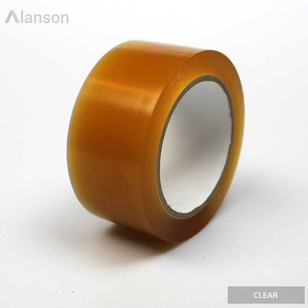 1/2"(12mm) General Purpose Colored Vinyl Tape ,Clear [96 Rolls