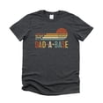 thumbnail image 2 of Dad A Base T-Shirt for Men Funny Dad Humor Shirt for Fathers Day Dark Gray Heather Shirt Adult 2XL, 2 of 5