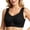 Black-bras, variant on Plus Size Womens Lace Thick Straps Bras, Push up Full Coverage Supportive Bralette, Older Womens Comfy Fashion T-Shirt Brassiere 42