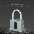thumbnail image 4 of Amdohai Fingerprint Padlock BT Lock with APP & Fingerprint 2 Unlocking, 4 of 7