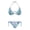 Butterfly Print, variant on Pride Rainbow Love Print Ladies Two Piece Bikini Swimsuit Set Lightweight Halter Triangle Bathing Suit Women Swimwear for Beach Pool