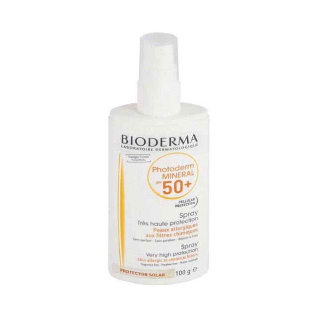Protector Solar Bioderma Photoderm Fps 50 Mineral En Spray 100 G Bioderma Photoderm Photoderm