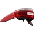 thumbnail image 4 of Halogen Tail Light Assembly Driver Side Outer Compatible with 2013-2016 Ford C-Max Hybrid SEL 2.0L I4 Hybrid Hatchback DM5Z-13405-A DM5Z13405A, 4 of 6