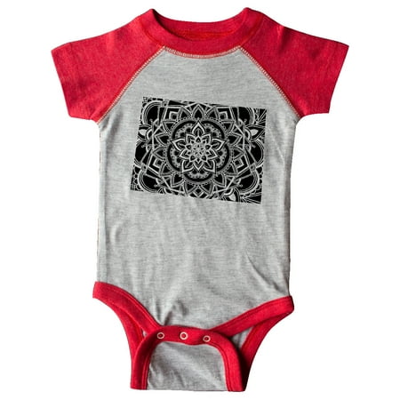 

Inktastic Colorado Silhouette Mandala Gift Baby Boy or Baby Girl Bodysuit