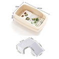 thumbnail image 2 of Small turtle tank with integrated ecology of raising turtles sun drying platform, 2 of 5