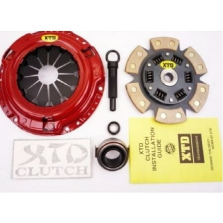 2000 Honda Civic Clutch - XTD STAGE 3 CERAMIC CLUTCH KIT 92-05 HONDA CIVIC DEL SOL