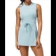 thumbnail image 2 of Vestido de Tenis para Mujer con Pantalones Cortos Incorporados, Mono Deportivo para Entrenamiento, Espalda Abierta, Falda Pantalón, Azul Hielo, L, 2 of 7