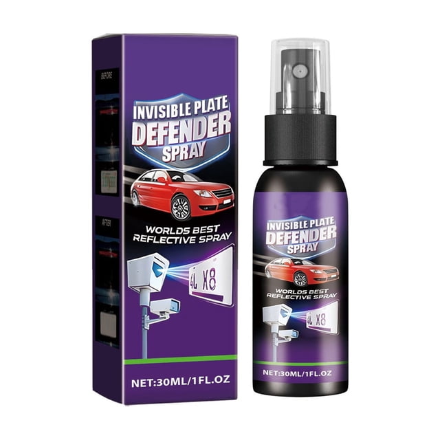 Automobile Reflective Spray 30Ml Car Safety Reflective Spray For Night Visibility Emergency Car Care Product Weight 0.22 Lbs