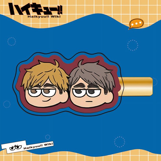 Horquilla periférica de anime de 4 cm Tobio Kageyama/Kageyama Tobio Fan Tanzi, accesorios de acrílico diarios para niñas y niños, regalos navideños
