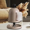 thumbnail image 6 of deevoka Facial Towel Box, Paper Dispenser with Palette, Freestanding Tissue Case, Napkin Brown, 6 of 9