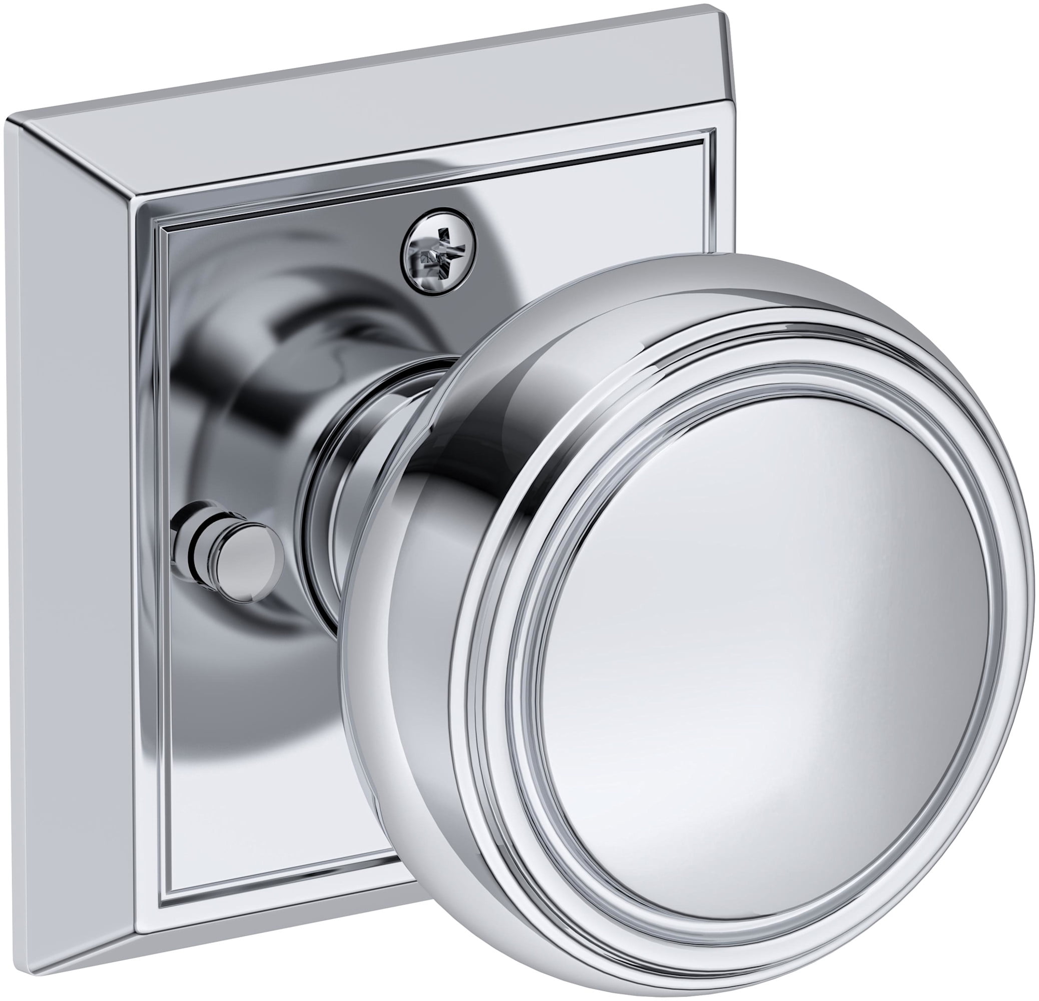 Baldwin PVBRECHR112 Bremerton Privacy Door Knob Set - Bronze