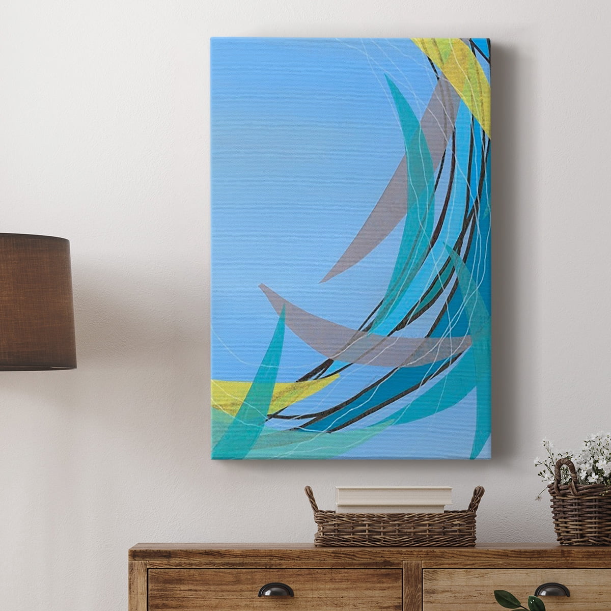 Circulating Flow II Premium Gallery Wrapped Canvas - Ready to Hang