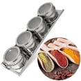 thumbnail image 1 of Juego de salero y pimentero magnético de acero inoxidable para cocina, 1 of 3