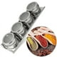 thumbnail image 1 of Juego de salero y pimentero magnético de acero inoxidable para cocina, 1 of 3
