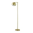 thumbnail image 1 of Globe Electric Molly 60" Metal Floor Lamp, Gold, Satin Finish, In-Line On-Off Switch, 12915, 1 of 7