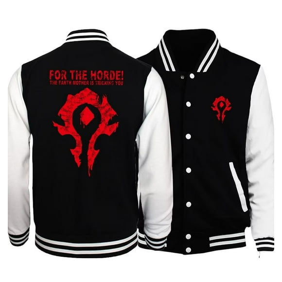Chaqueta de Béisbol con Estampado Digital de World of Warcraft
