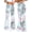 A-Light Blue, variant on Women's Plus Size Wide Leg Flare Leggings High Waisted Stretch Casual Pants