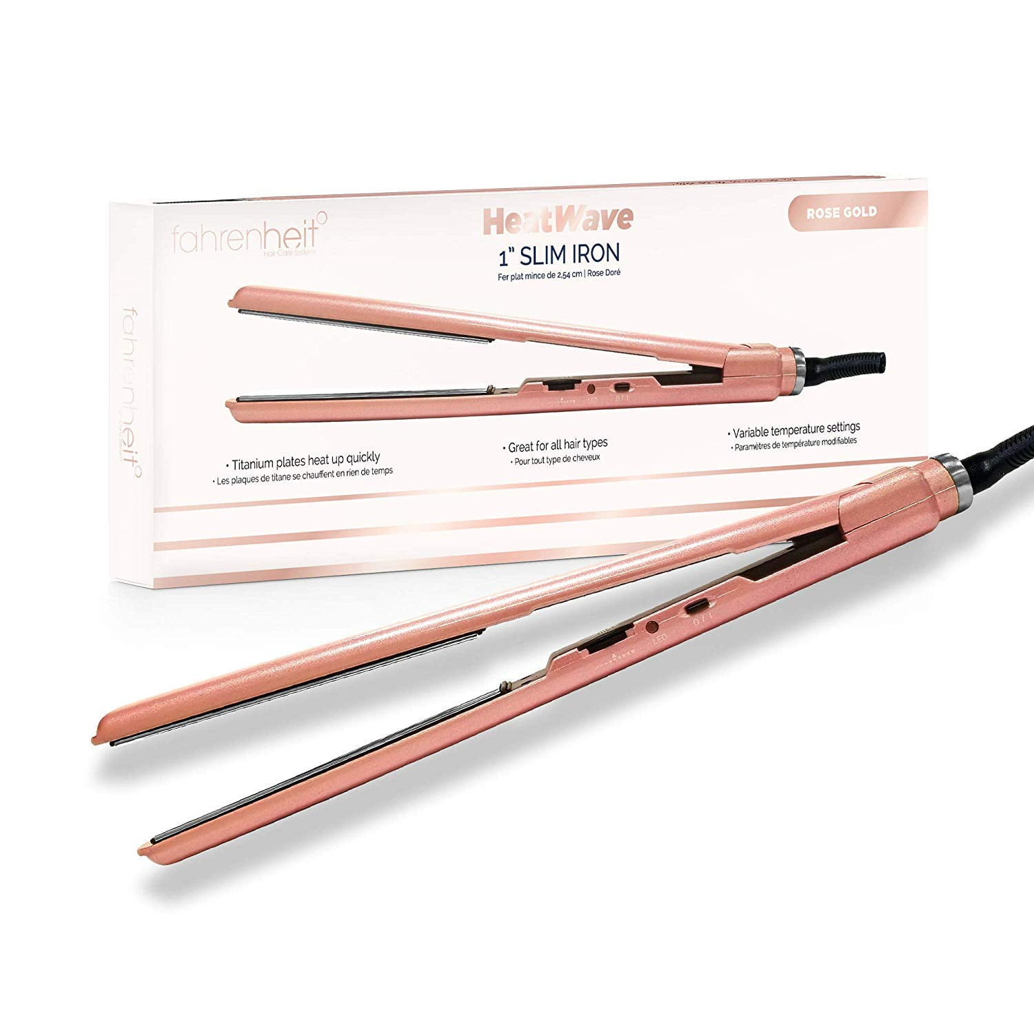 fahrenheit sleek pro flat iron