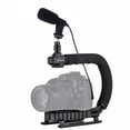 thumbnail image 3 of Mistaha PULUZ U-Shaped Camera Bracket Portable Handheld Video Handle DV Bracket Stabilizer Kit for All, 3 of 7