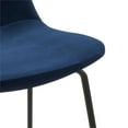 thumbnail image 2 of Pemberly Row Velvet Performance Counter Height Stools (Set of 2) in Blue, 2 of 7