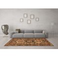 thumbnail image 3 of Ahgly Company Indoor Rectangle Medallion Brown Traditional Area Rugs, 8' x 10', 3 of 4