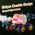 thumbnail image 6 of JoyStone Dinosaur RC Car for Kids, Remote Control Monster Truck with Mist Spray, Lights, Music, 2.4GHz All-Terrain RC Truck Toys for Boys and Girls 4-7, Beige, 6 of 9