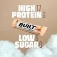 BUILT Puff Protein Bar, Collagen, Gluten Free, Low Sugar, Churro, 12