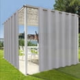 thumbnail image 1 of Rideaux Intérieurs Extérieurs pour Patio \ Panneau de Rideau à Oeillets Bloquant le Soleil pour Intimité, Rideaux Résistants aux Intempéries pour Gazebo, Véranda avant, Pergola, Kaki G x H Panneau, 1 of 8