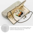 thumbnail image 3 of Pratyus Rabbit Carrots Beatrix Potter Anniversaries Gifts Jewelry Box, Small Jewelry Organizer for Women Necklace Ring Earring White, 3 of 5