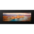 thumbnail image 2 of Drost, David 14x7 Black Modern Framed Museum Art Print Titled - Lake Canyon View III, 2 of 5