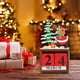 thumbnail image 1 of Christmas Decorations Wooden Calendar Ornaments Christmas Gifts Snowman Mini Desktop Desktop Table, 1 of 6
