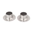 thumbnail image 1 of Unique Bargains Support de Rail de Douille de Tuyau 22mm de Diamètre 2 Pcs pour Garde-Robe, 1 of 1