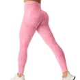 thumbnail image 2 of YOZGXEG Yoga Pants Women Anti Cellulite Leggings Women High Waisted Slim Fit Lightweight Workout Elastic Pants Pink Xs-Xl, 2 of 5