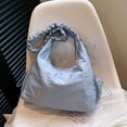 thumbnail image 3 of Bolso Mensajero Sencillo Informal para Las Axilas Correa Plisada Mujer Viajes Al Aire Libre, 3 of 9
